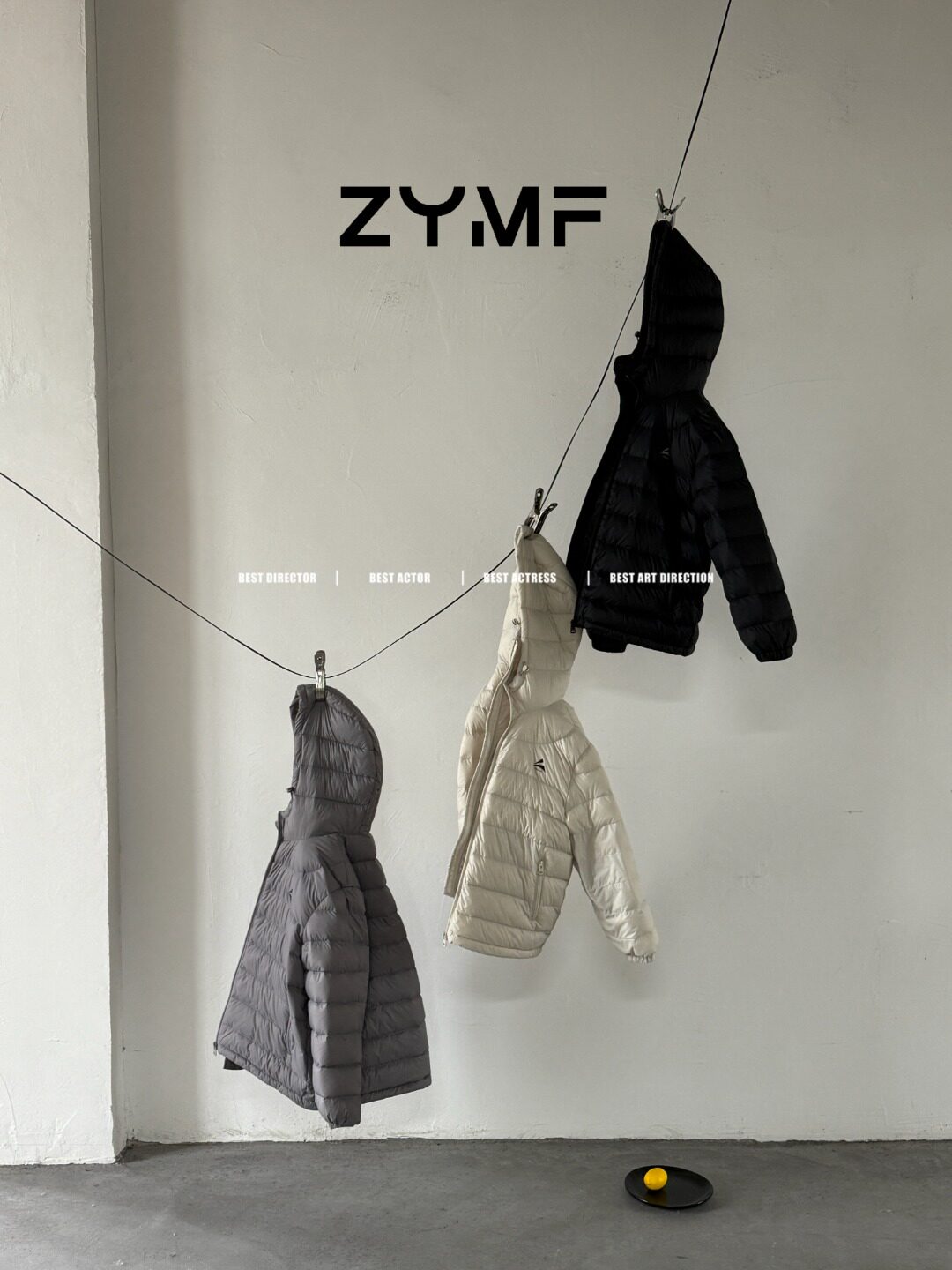 ZYMF2026冬季新款男女同款连帽羽绒服90白鸭绒时尚轻盈系列ZF722