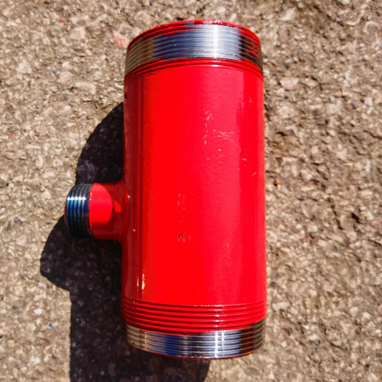 消防外丝三通dn65*25消防栓连接1寸卷盘球阀管道分水变径转换接头