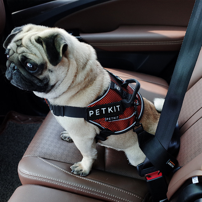 小佩petkit宠物车载安全带狗狗汽车安全胸背带 大中小型犬用品