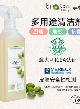 欧洲进口厨房油烟去油污垢家具木地板大理石拖地清洁剂喷头500ml