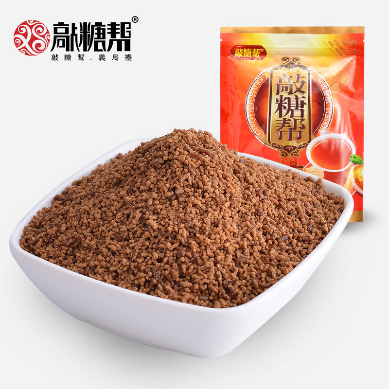 义乌特产敲糖帮姜母茶红糖姜汤祛寒大姨妈痛经老姜汁汤速溶188克