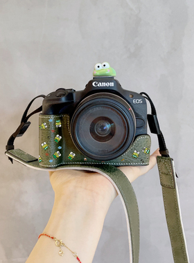 适用于R50R8R10相机底座 ZVE10二代半套 Z30Z50二代皮套 XT30外壳