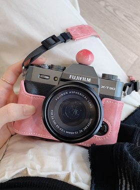 适用于富士xs20保护套xt30二代三代xt50XM5相机包xs10壳XT5x100vi