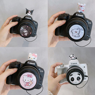 适用于相机镜头盖55mm52配件