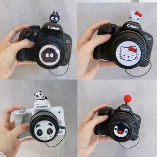 45防丢绳49MM 适用于m50二代m200镜头盖EF50stmR10热靴盖18