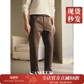 冬季 百搭神裤 轻奢洗褪工艺 保暖内里磨毛气凝胶牛仔裤 DBJ390