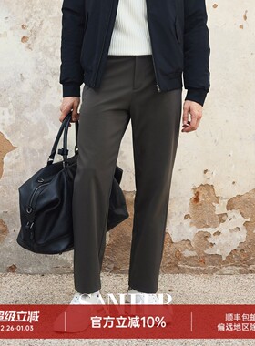 【都市穿梭者】内里磨毛厚款石墨烯针织面料 轻户外休闲裤 DBL132