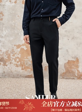 冬季黑科技温暖裤 THERMOLITE防风保暖面料商务男士休闲裤 DBL955