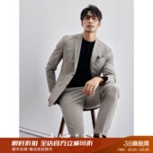 高档薄款 休闲西服外套 抗皱面料 商务男士 DAS230 春季 意大利绅士