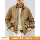 黄石农场主 巴恩风谷仓夹克 复古撞色灯芯绒领 工装 DAJ399 秋季