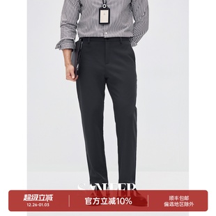 秋冬内里磨毛合体休闲裤 轻量保暖四面弹复合 DBL134 都市通勤