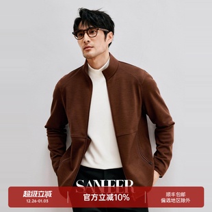 夹克外套 高端针织羊毛复合丝柔保暖面料 DAJ394 休闲百搭 秋冬季