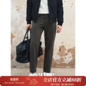 都市穿梭者 内里磨毛厚款 石墨烯针织面料 轻户外休闲裤 DBL132