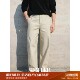 百搭宽松弯刀休闲裤 春夏季 纯棉洗褪珠帆布 DBL136 极简都市