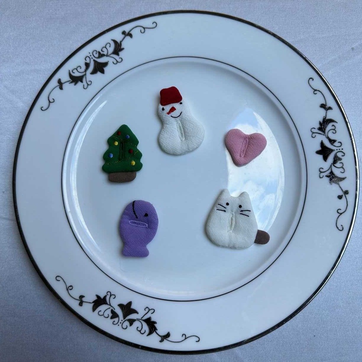 HIKOSEN CARA卡拉猫贴布纽扣装饰纯棉猫咪扣子百搭服饰扣,居家布艺,纽扣,淘宝优惠券,粉丝福利购,淘宝优惠卷