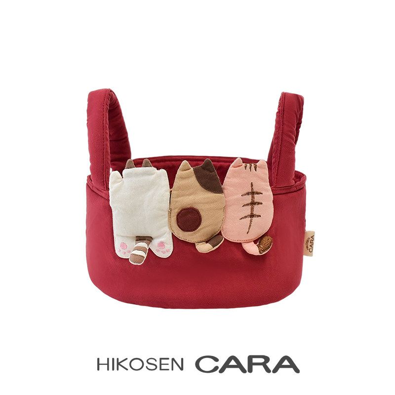 HIKOSEN CARA卡拉猫化妆品收纳小包创意可爱家居办公桌面日用小袋