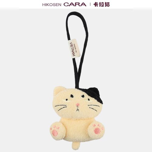 HIKOSEN CARA卡拉猫2025新款猫咪挂件包包茶丸猫公仔立体挂饰