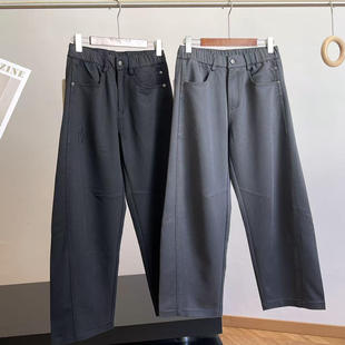 工厂尾货秋冬新品 外贸男装 阔版 休闲裤 设计师线 长裤 天丝莱寨尔