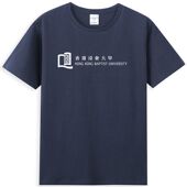 中国香港大学浸会大学短袖 t恤浸大留学纪念品班服校服毕业纪念