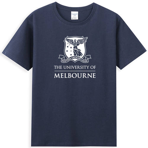 新品墨尔本大学T恤班服圆领Unimelb短袖MelbourneU纪念品礼物