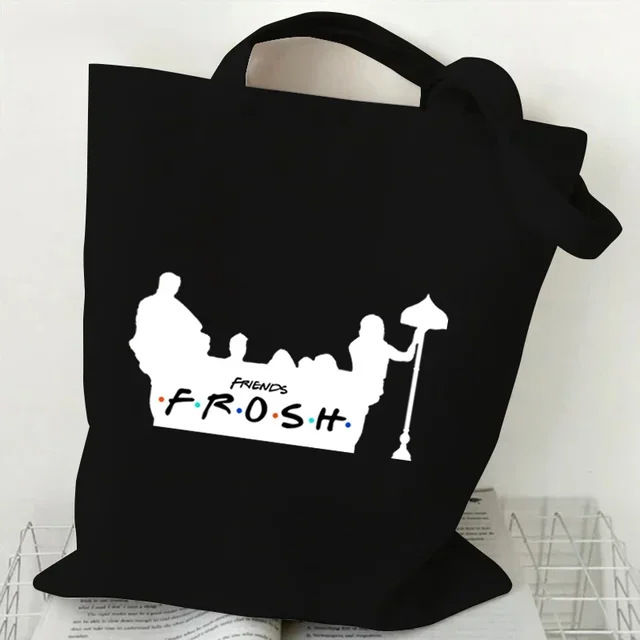 犇Central Perk Women's Pattern Handbag Friends TV Show Canva