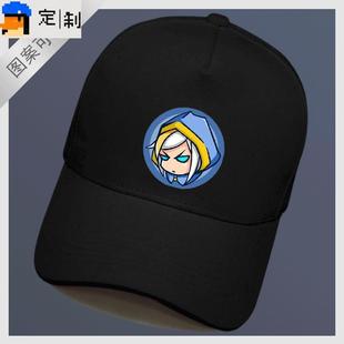 倴炉石传说卡牌表情安度因游戏周边表情包男女鸭舌帽休闲定制棒球