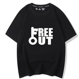 Free-Out厂牌freeoutT恤MC光光同款衣服短袖T恤周边专辑棉高天佐