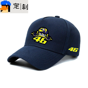 motogp夺冠瓦伦蒂诺罗西小飞侠V46周边户外骑行棒球帽男女鸭舌帽