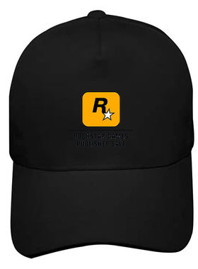 倴GTA游戏5公司R星Rockstar Games电玩周边棒球帽男潮流鸭舌帽定