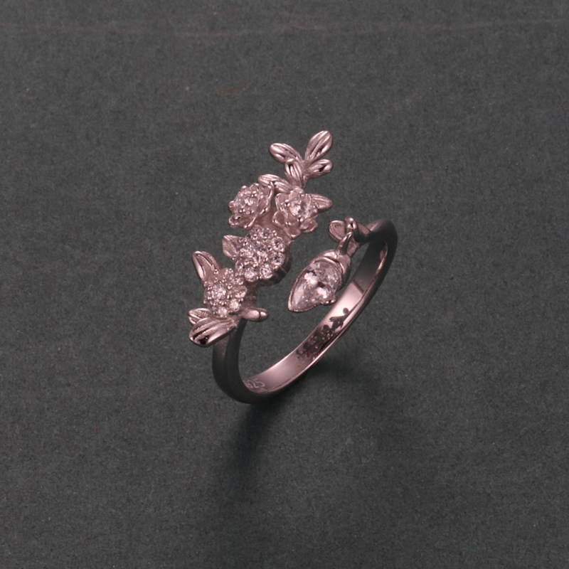 爱莉希雅戒指开口简约