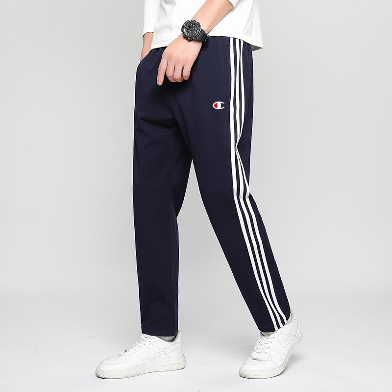 2025新款纯棉三条杠休闲运动裤