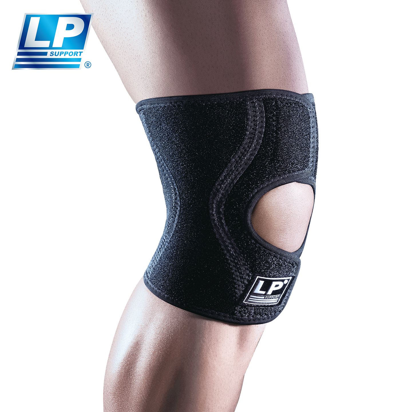 LP护膝弧型羽毛球健身运动