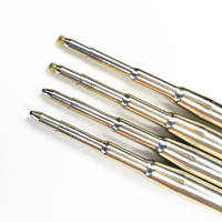 Yihan 9.8CM metal black and blue ballpoint pen refill is suitable for European 164 rotating pens and runs smoothly thumbnail 3