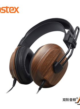 FOSTEX T60RPmk2CL 天然黑胡桃木平板单元全封闭耳机双阶音频代理