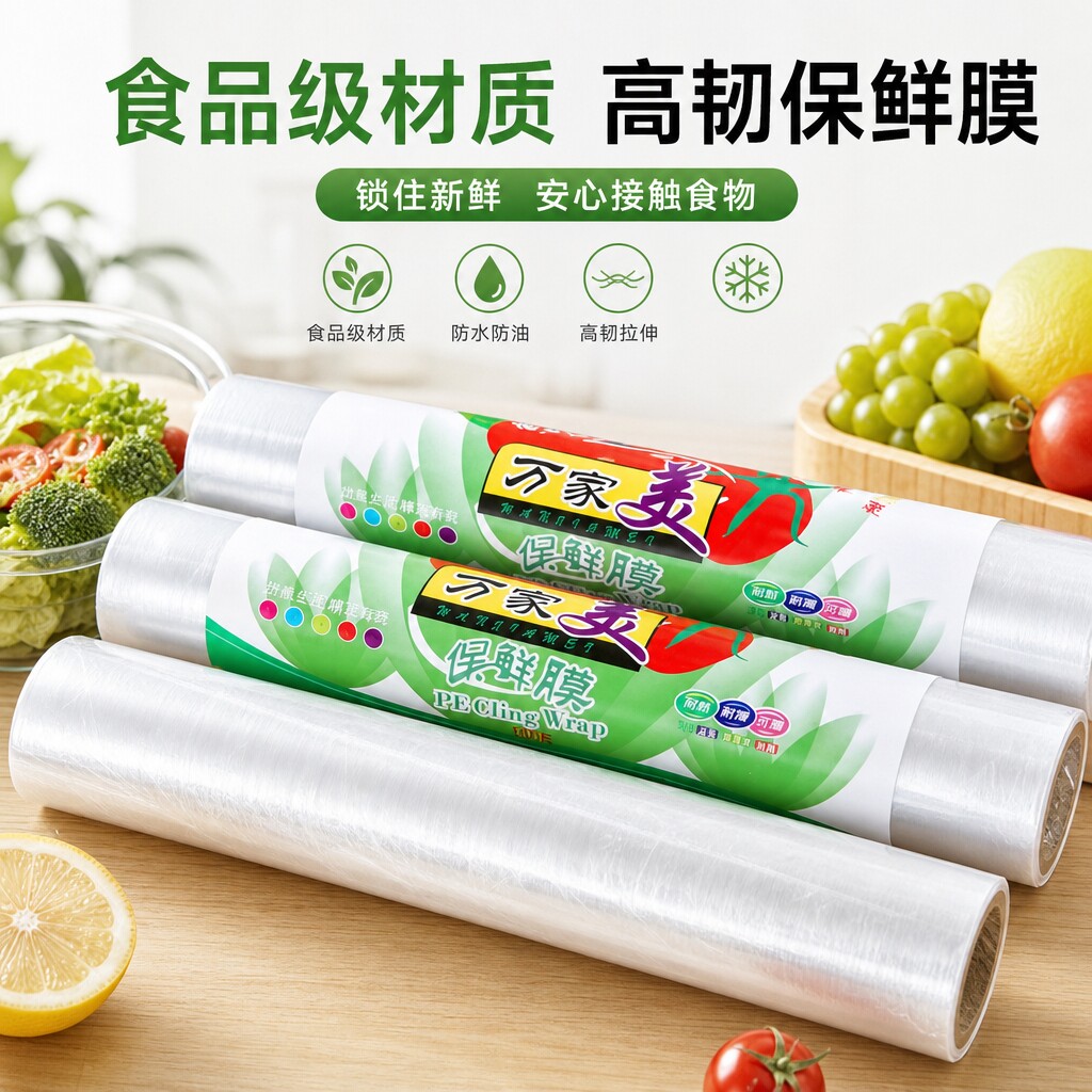 食品保鲜膜大卷一次性加厚膜