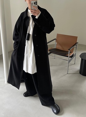 UNDEFINED GIRL无性别穿搭经典风衣可拆卸内里两件套大衣外套