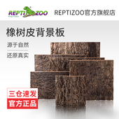 瑞皮Reptizoo造景背景板天然橡树皮造景爬宠雨林缸爬虫饲养箱爬缸