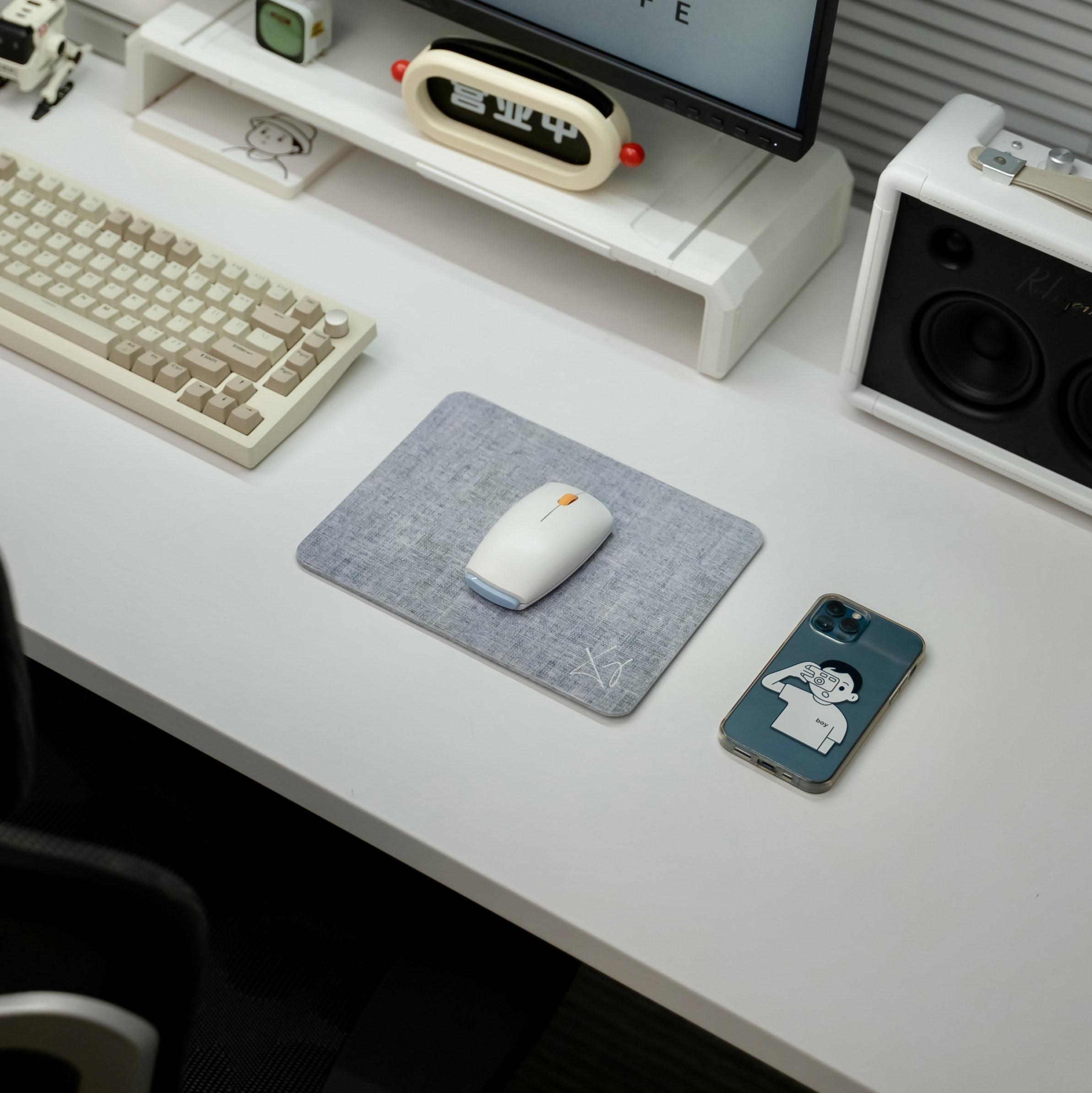 新款毛毡无纺布/鼠标垫/电脑家用办公游戏环保无味透气吸汗不粘桌