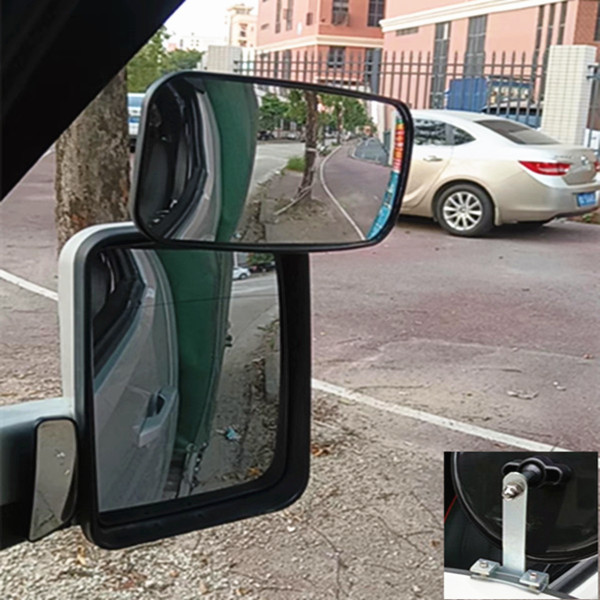 货车盲区辅助镜汽车镜上镜教练车辅助后视镜小圆镜客车辅助倒车镜