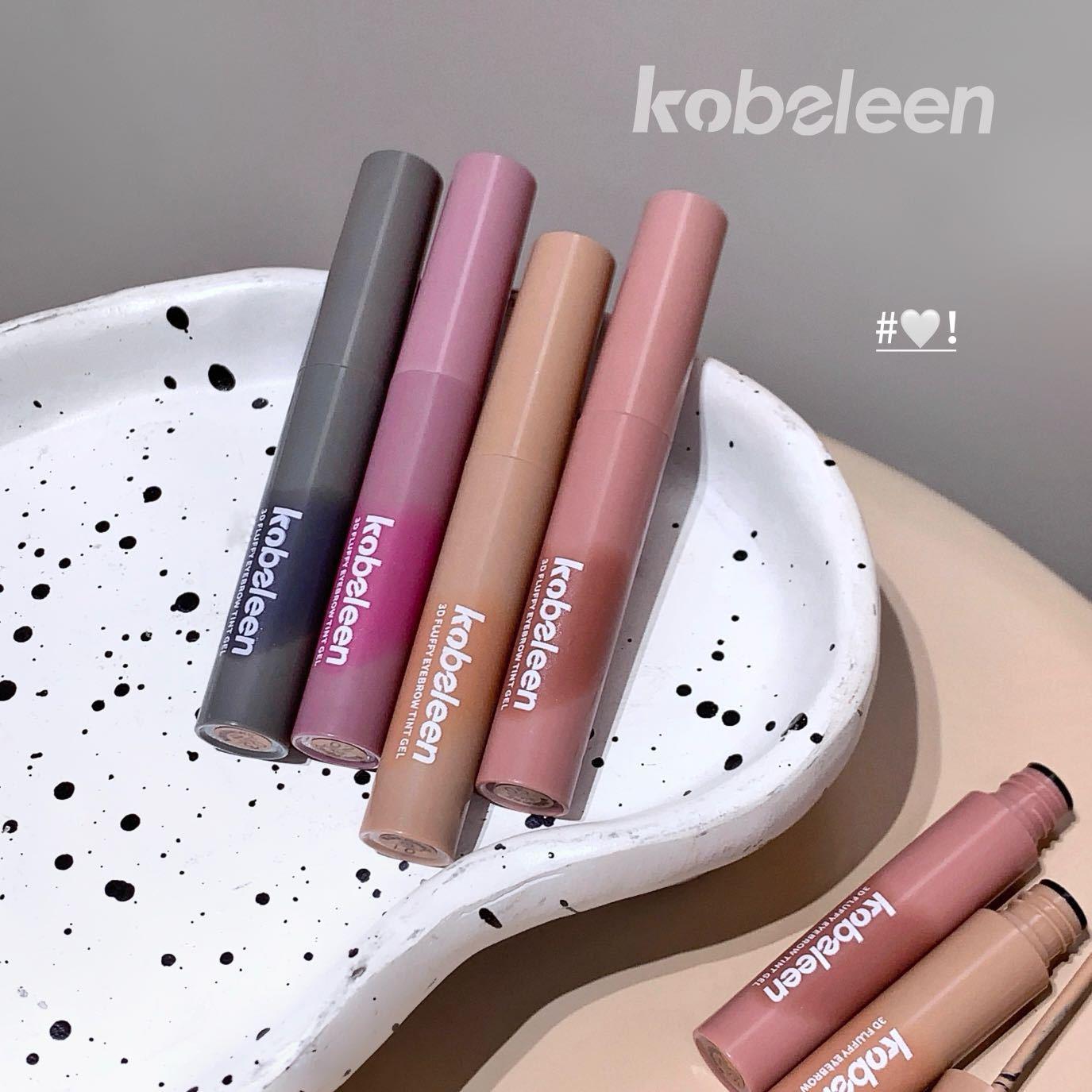 kobeleen立体绒绒染眉膏ins韩系时髦感轻盈自然显色不结块染眉膏