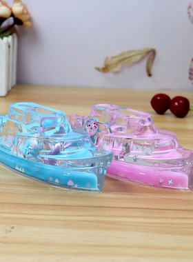 轮船入油流沙摆件装饰品