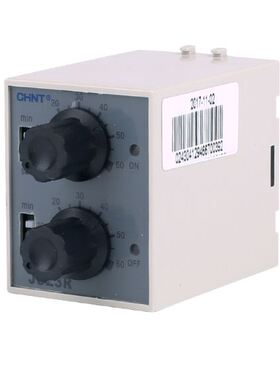 正泰JSZ3R电子继电器往复循环时间继电器10S30S60s60min 220V