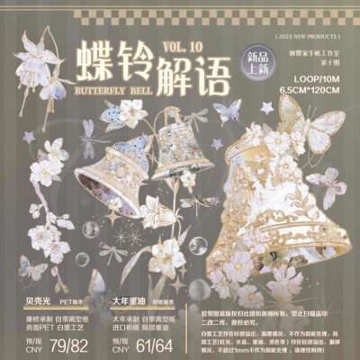 【2025复刻季余粮1】  大年和纸手帐胶带 拼贴咕卡