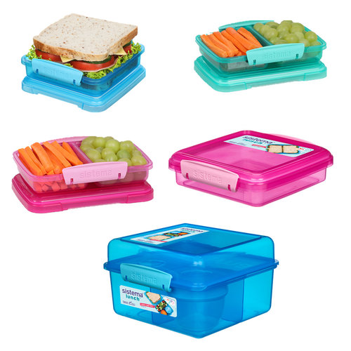 三文治盒sistema方形新西兰水果