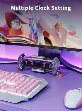 divoom times gate点音时光之门像素任意屏辉光管时钟桌塔桌面