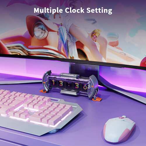 divoom times gate点音时光之门像素任意屏辉光管时钟桌塔桌面