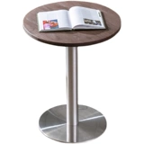 Стол переговоров о ненормальном роскошном кафе из нержавеющей стали.