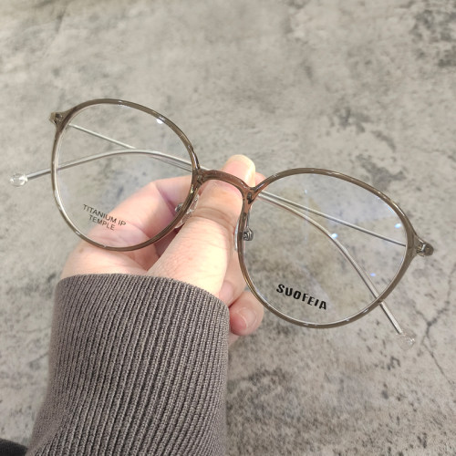 女超轻6克同款钛tr90无感眼镜框