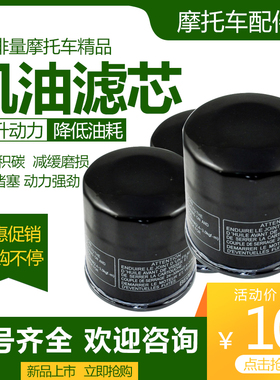 适配DL250 GSR250 GSX250 GW250 GSR400GSX400精品摩托车机油滤芯