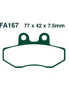 适用摩托车AJP Pegaso125 Pegaso600 Classic125 刹车皮/碟刹片